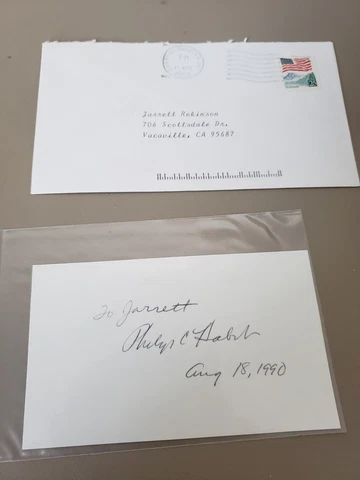 Autograph Distinguished American Diplomat - Philip C. Habib Asia Specialist Cover