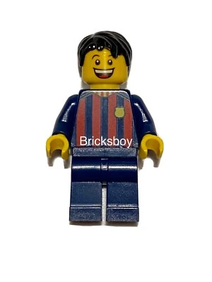 Lego (40485) Soccer Fan - FC Barcelona, Male, Dark Blue Legs minifigure - Image 1 of 3