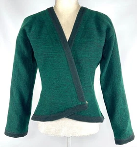 Very Rare Vintage late 70's Gianni Versace Short Wool Jacket Made in Italy - Picture 1 of 17
