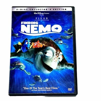 DVD Finding Nemo 2003 2-Disc COLLECTORS EDITION Walt Disney Pixar Rated G Reg 1 - Image 1 of 4