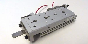 SMC MXS16-75B Slide Table, Shock Absorb, MXS Guided Cylinder - Picture 1 of 5