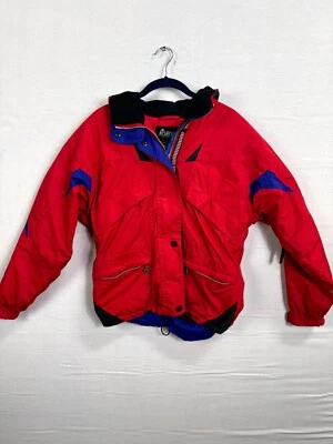 Chaqueta de nieve Nordica DuPont Thermolite aislamiento activo para mujer pequeña roja azul Foto 1 de 4