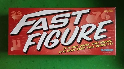 NEW Fast Figure Trivia Party Card Game Trivia Board Game  IN SEALED BOX - Image 1 of 4