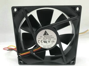 1pcs For Delta AFB0924H-F00 fan 92*92*25mm 24V0.20A 3Pin - Photo 1/2