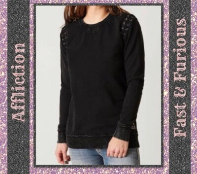 Affliction F&F Sweatshirt.   XS - Image 1 of 4