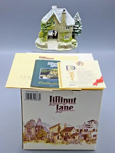 Lillipute Lane "Snowdown Lodge" Miniature 1994 Christmas Lodge Collection New - Picture 1 of 8