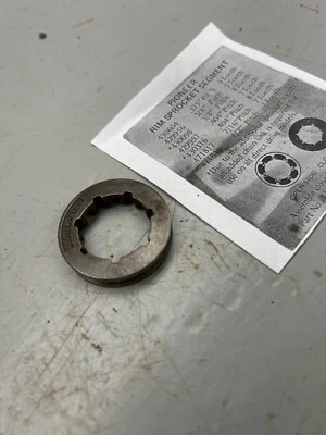 Pioneer Chainsaw  429956  Rim Sprocket Segment  3/8”  Pitch 7 Tooth - Image 1 of 3