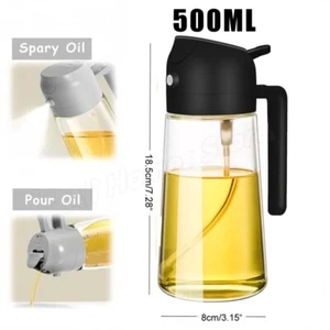 Ölflasche Olivenspender Sprüher Kochspray Küche für BBQ Glaspumpe - Bild 1 von 6