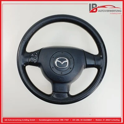 MAZDA 2 (DY) 1.4 Lederlenkrad Komplett T93198A DE6057K0097 03121611 ORIGINAL - Bild 1 von 4