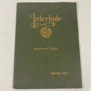 L'interludio numero inizio metà anno gennaio 1931 curva sud in annuario - Foto 1 di 13