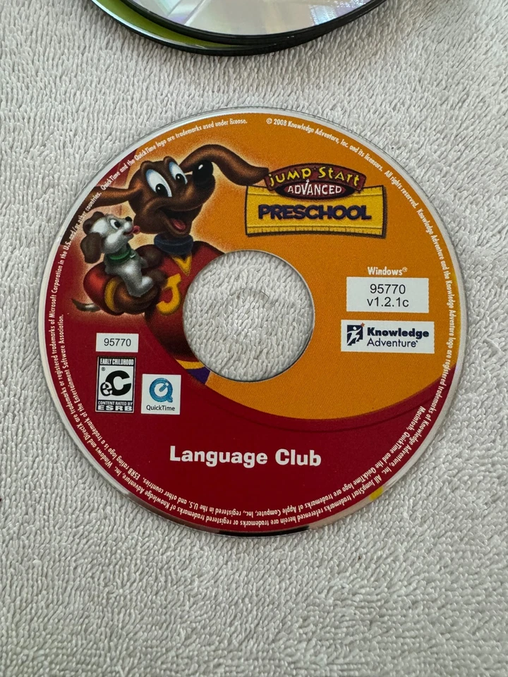 Jump Start Preschool Language Club Win/Mac - Knowledge Adventure 2008 - Image 1 of 1