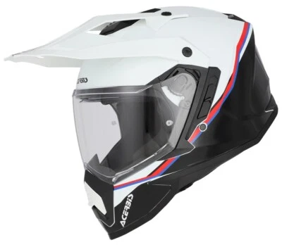 CASCO HELMET MOTO INTEGRALE ADVENTURE ACERBIS ASSAULT NERO BIANCO BLU ROSSO TG S Foto 1 de 4