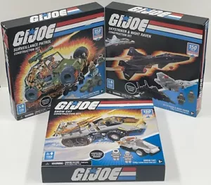 NUOVO GI Joe Surveillance Patrol, gatto delle nevi, Skystriker, Night Raven set di costruzioni - Foto 1 di 8