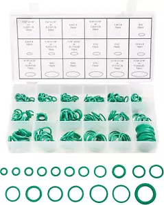 270 Teile Dichtung Dichtscheibe, O Ring Sortiment Set Kit, Auto Klimaanlage AC - Bild 1 von 11