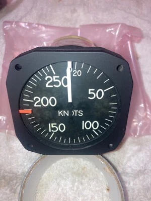 NOS UH-60 SIKORSKY BLACKHAWK ARMY HELICOPTER AIR SPEED INDICATOR FLIGHT SIMULATO - Image 1 of 3