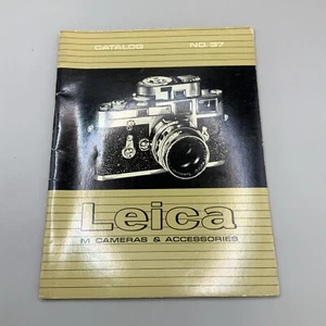 Vintage 1964 Leica Catalog No. 37 M Cameras - Picture 1 of 7