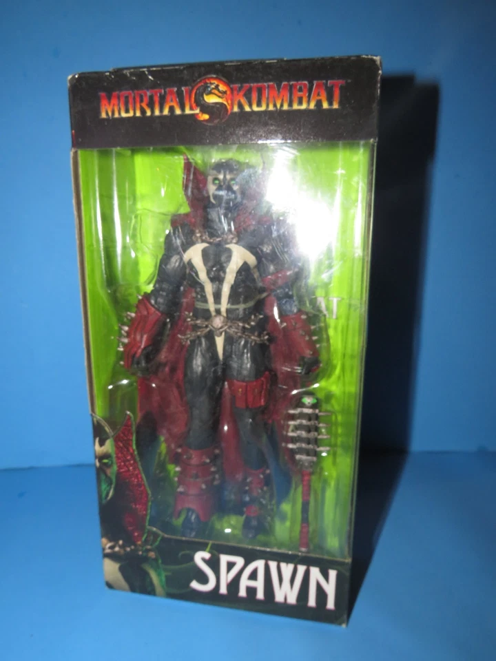 Boneco de ação McFarlane Toys 7 polegadas Mortal Kombat Spawn com maça NOVO - Imagem 1 de 1
