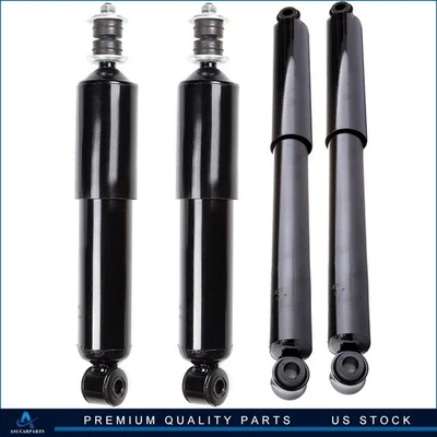 For 2000-2004 Nissan Frontier 2WD 4WD 2.4L & 3.3L Front Rear Shocks Struts Set - Imagem 1 de 4