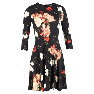 Erdem Dione Flounce Mini Dress in Floral-Print Viscose - Image 1 of 3