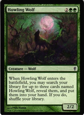 MTG TCG - Howling Wolf 167 Conspiracy - NM Free Shipping $5+ - Image 1 of 2