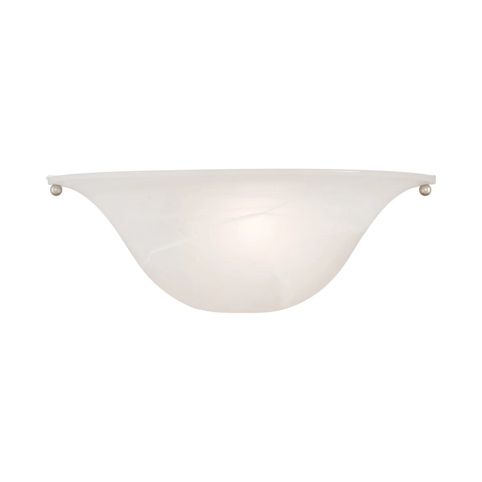 Aplique de pared Livex Lighting 42700 Wynnewood 5" de alto - níquel Foto 1 de 1