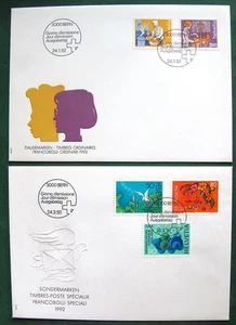 Switzerland - 1992 - FDC Covers - Picture 1 of 2