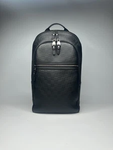 Louis Vuitton Michael Backpack N41330 Damier Infinie Black - Picture 1 of 24