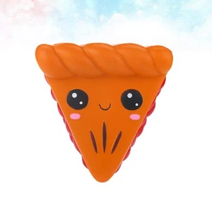  Triangle Pizza Shaped Squeezing Langsam steigendes Spielzeug Stress Entlasten - Afbeelding 1 van 11