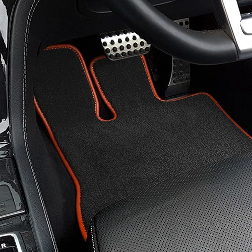 To fit Chevrolet Epica 2006-2010 Black Platinum Tailored Car Mats [LL] - Image 1 of 1