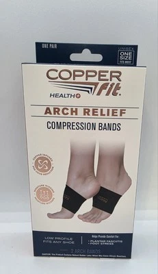 Copper Fit Arch Relief Foot Compression Bands - Image 1 of 4