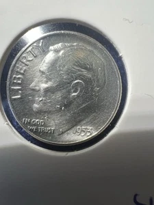 1953 Roosevelt Dime item 4190 - Picture 1 of 5