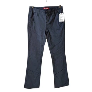 Neu mit Etikett Unionbay Bootcut mittelhoher Bund Damenhose blau Größe Junior 9 Stretch-Twill - Bild 1 von 12