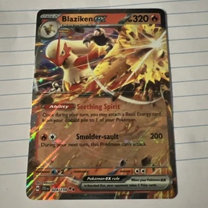 Blaziken ex 024/159 - NM Journey Together Pokemon Ultra Rare - Picture 1 of 2