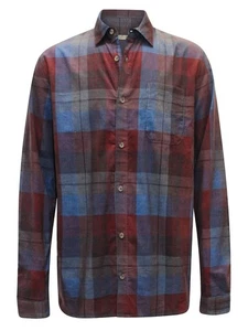 EX Seasalt Mens Shoreman Long Ships Bitter Cocoa Cord Shirt RRP£79.95 M L XL 3XL - Picture 1 of 3