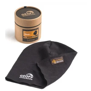 Geoff Anderson Fleece Hood Technical Merino Men's Women's Outdoor Sport Headwear - Picture 1 of 1