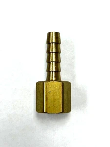 1/4" HOSE BARB 1/4 FPT FITTING BRASS Coilhose FR0404 - Picture 1 of 3