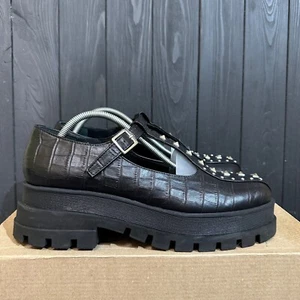Pinko Damen Plateau Leder Schuhe Größe 40 EU 10 US - Bild 1 von 13