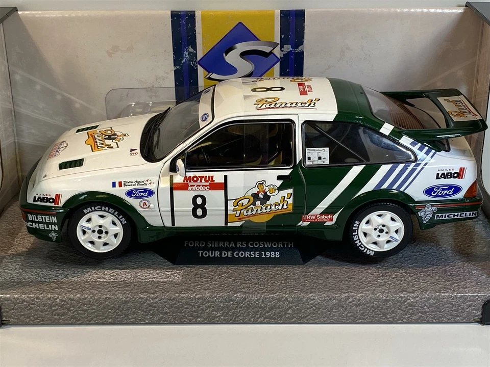 1/18 SOLIDO - FORD ENGLAND - SIERRA COSWORTH RS500 N 8 WINNER RALLY TOUR 1806102