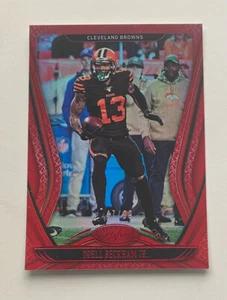 2020 Certified Football Mirror Red #83 Odell Beckham Jr. /99 - Picture 1 of 2