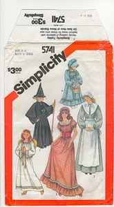 Vintage 1982! Simplicity 5741 Boys & Girls Costumes size (2-4) new & unused! - Picture 1 of 1