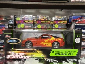 Racing Champion 1/18 FAST & FURIOUS 1994 MAZDA RX-7 Die cast Mini car - Picture 1 of 6