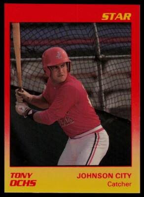 1989 Star Tony Ochs Johnson City Cardinals - Image 1 of 2