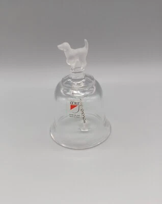 Campanella Cane Zodiaco Cinese Colle Cristallo Made In Italy 1994 - Immagine 1 di 4