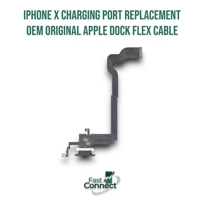 Repuesto de puerto de carga iPhone X OEM Original Apple Dock Flex Cable Foto 1 de 4