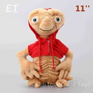 E.T. Cartoon Extra-Terrestrial Alien Plush Soft Toy Stuffed Doll 11'' Big Teddy