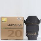 Nikon 20Mm F18 Af S G Ed Prime Lens Boxed   St40317