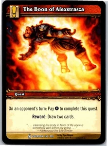 World of Warcraft Card Game The Boon of Alexstrasza 210/220 Icecrown CCG TCG WOW - Picture 1 of 1