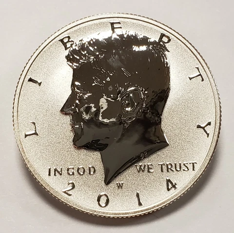 2014-W 50c Kennedy Silver Half Dollar - Reverse Proof - SKU-F4579 Cover