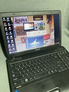 TOSHIBA SATELLITE Laptop Computer C655D AMD Athlon 2.10 GHz 4GB WIN 7 HOME PREM - Picture 1 of 13