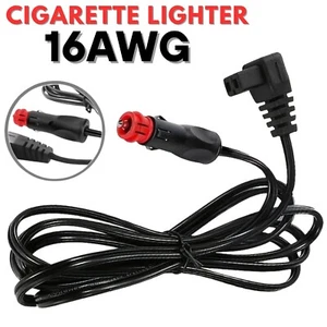 12V Merit and Cigarette Plug to Waeco Fridge Adaptor Power Lead Cord Cable Car - Picture 1 of 11